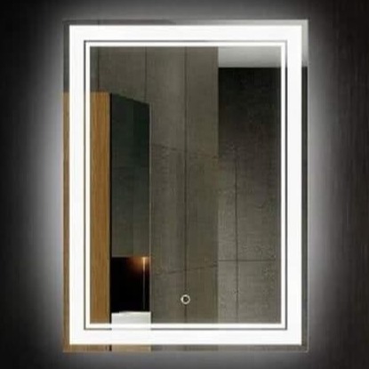 Led Mirror With Touch sensor - top_view