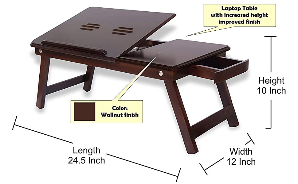 Laptop Table For Work From Home - top_view