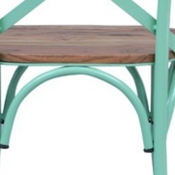 Varg Metallic Cafe Chair - top_view