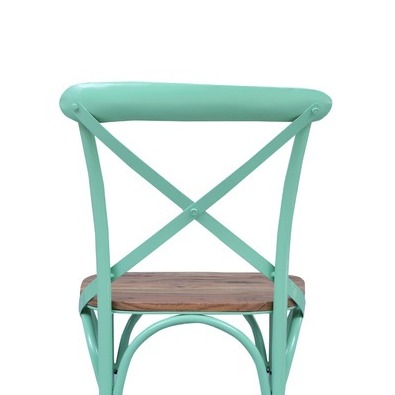 Varg Metallic Cafe Chair - left_view