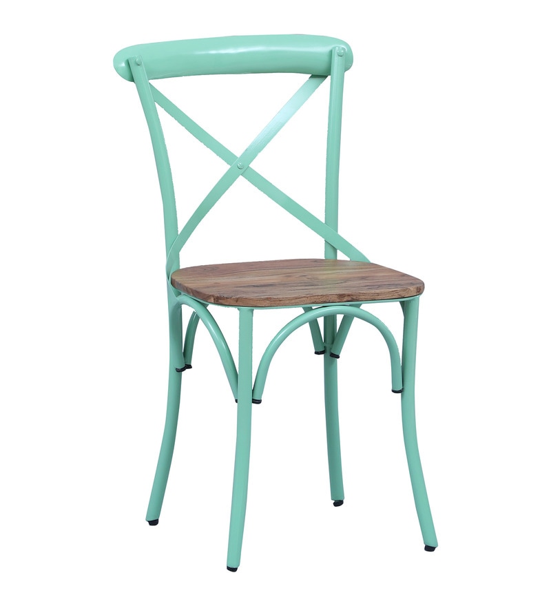 Varg Metallic Cafe Chair - rear_view
