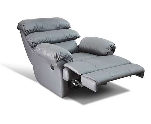 Recliner Sofa With Grey Color - top_view