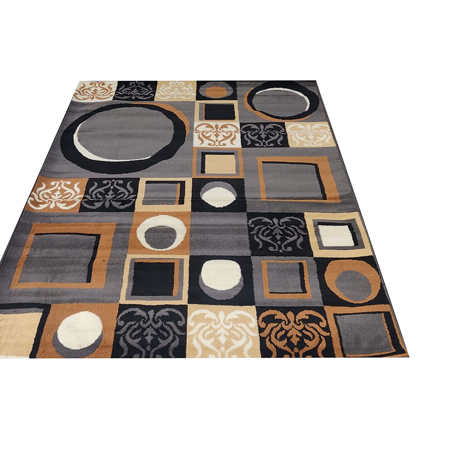 Modern Design Super Soft Carpet - top_view