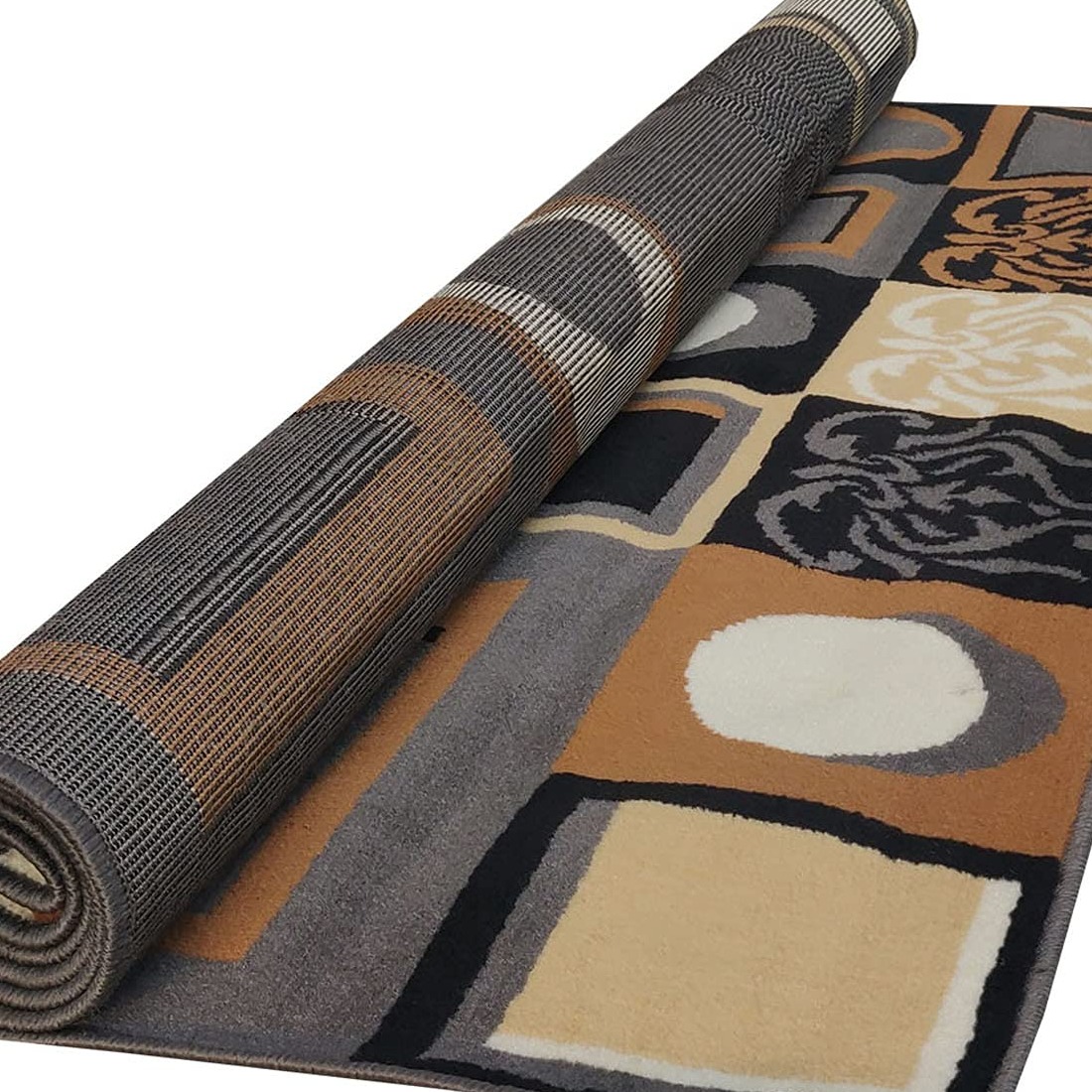 Modern Design Super Soft Carpet - rear_view