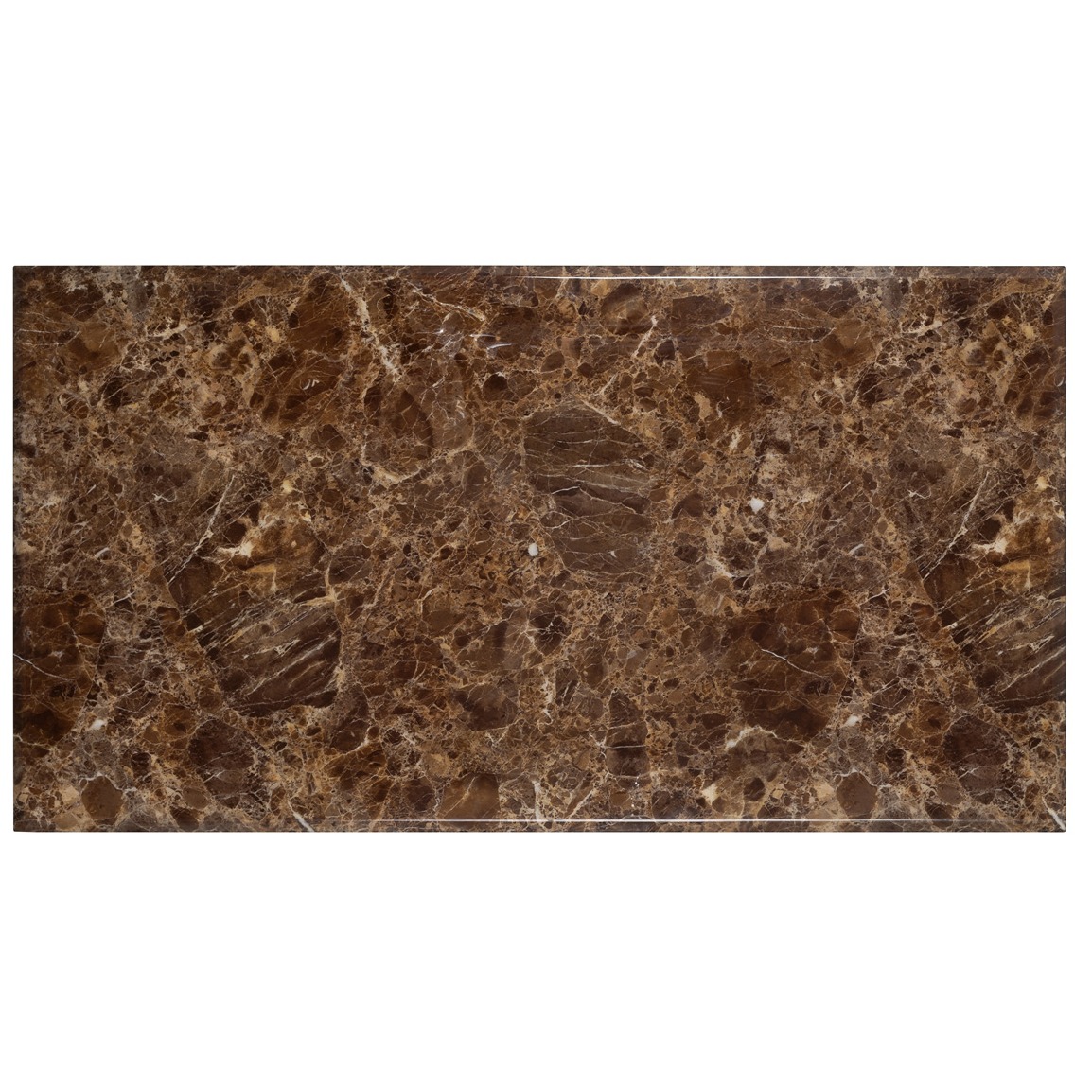 Zoetrope Luxurious Rectangular Marble Top Table - rear_view