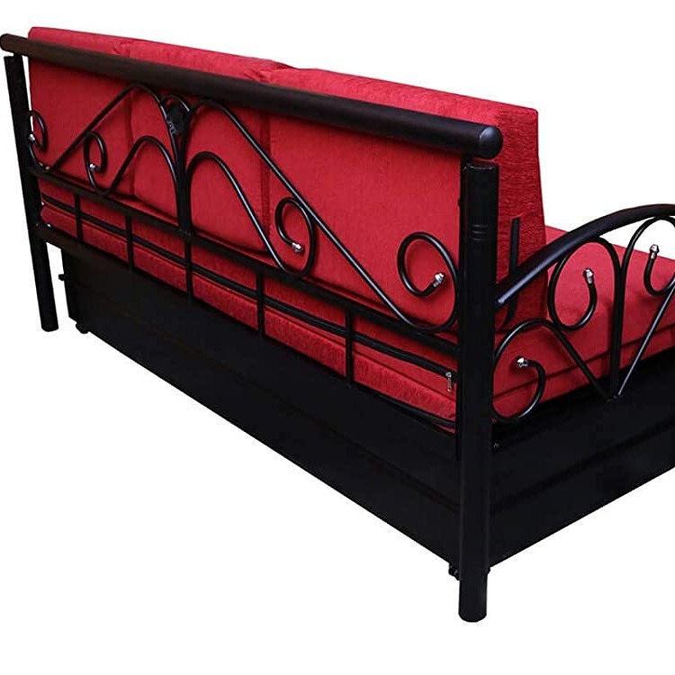 Hydraulic Sofa Cum Bed - rear_view