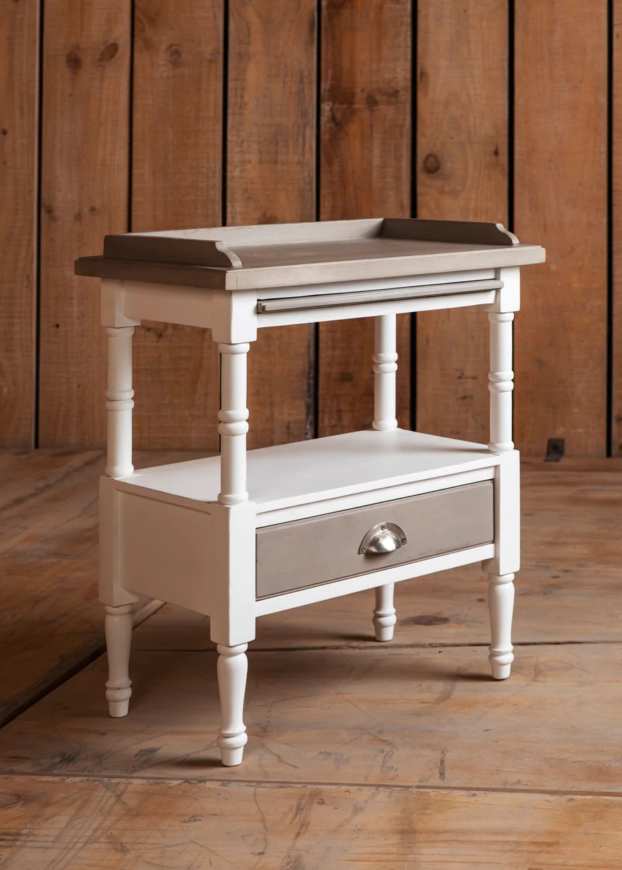 Seattle Living Room Bedside Table - top_view