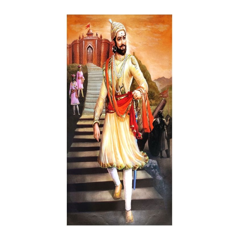 Chatrapati Shivaji Maharaj Wall Tile - front_view