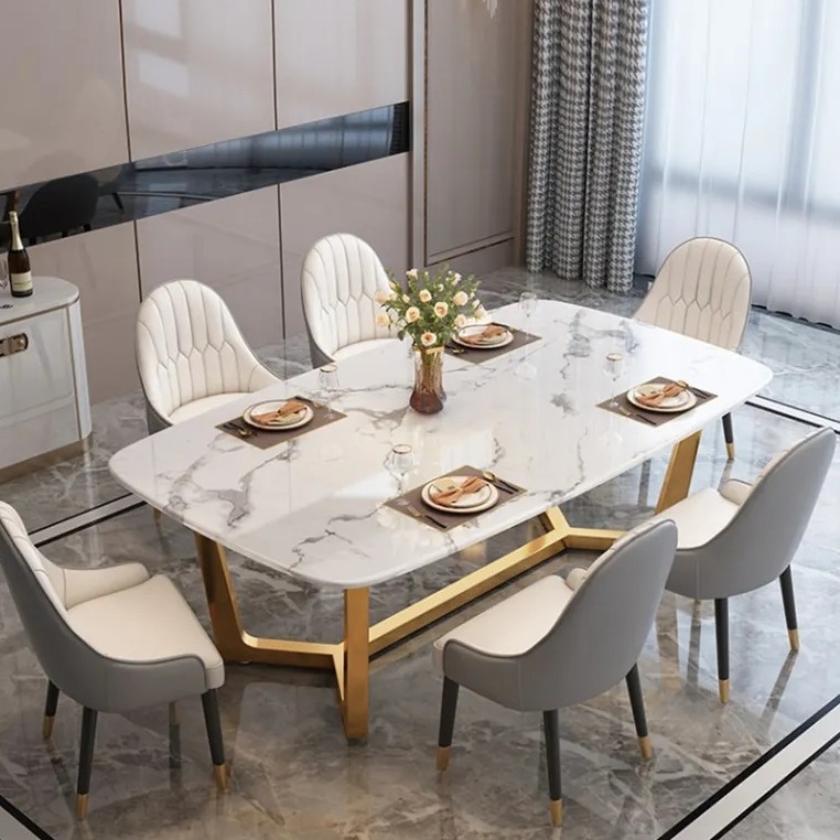 Sorcery Metal dining table (8 seater) - rear_view