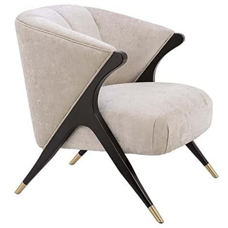 Rio Cross Legs Arm Chair (Set Of 2) - right_view