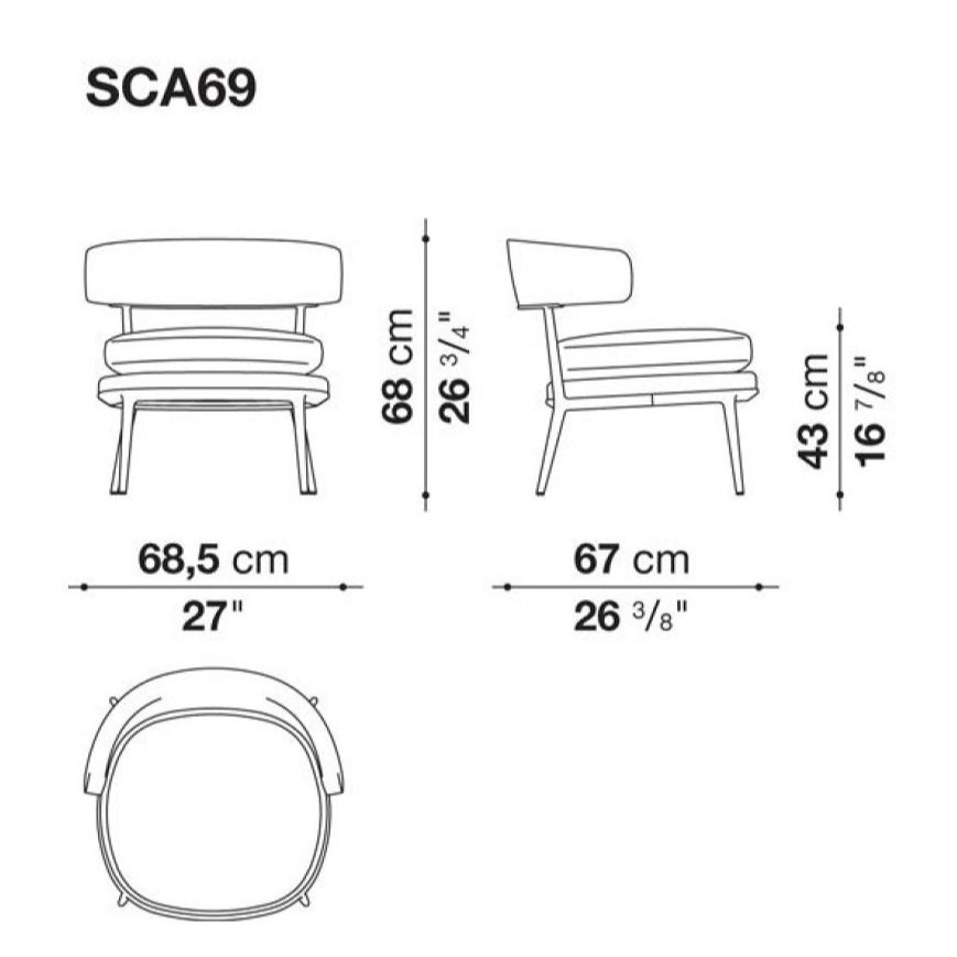 Caratos Arm Chair - left_view
