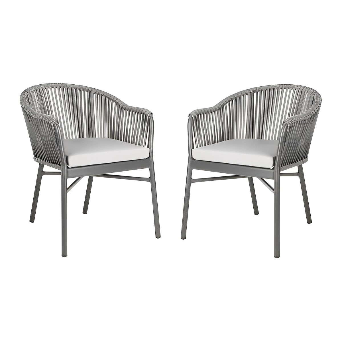 Anjaneya Tolix Rope Chair (Set of 2) - top_view