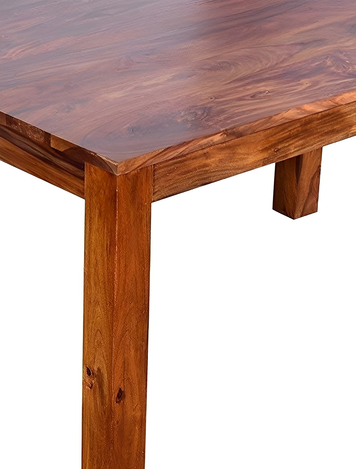 Tahoe Sheesham Wood 4 Seater Dining Set - rear_view