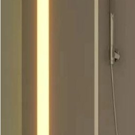 Premium Frameless Rectangular Led Bathroom Mirror - left_view