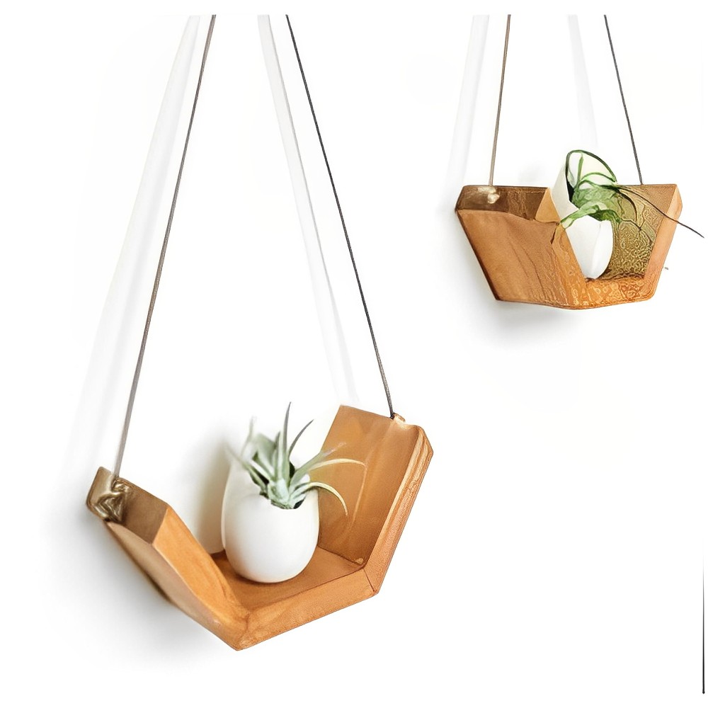Hanging Shelves by V D Arch - rear_view