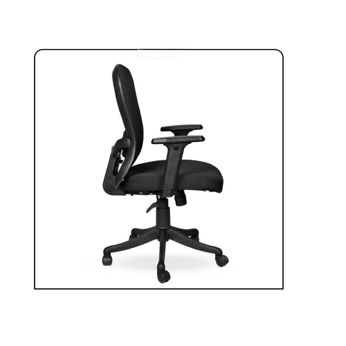 Cleo Y Series Medium Back Mesh Chair - top_view