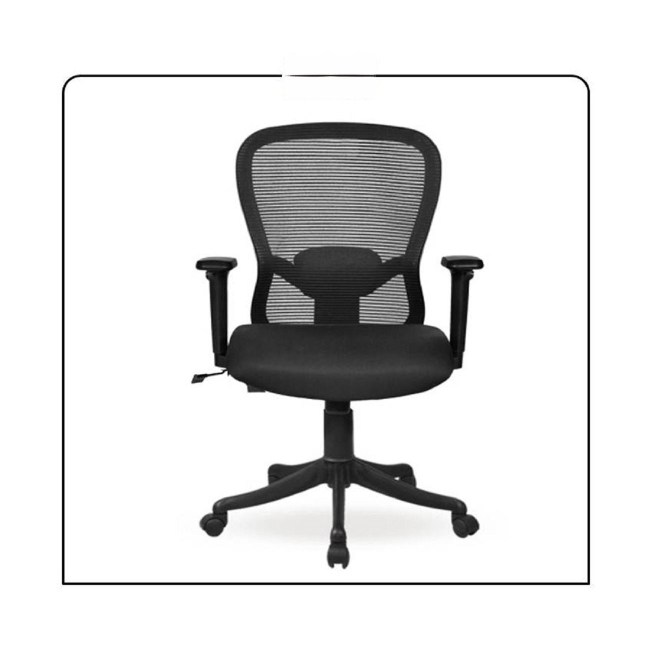 Cleo Y Series Medium Back Mesh Chair - rear_view