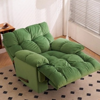 Otto Lazy Rocking Luxury Manual Reclining Chair - front_view