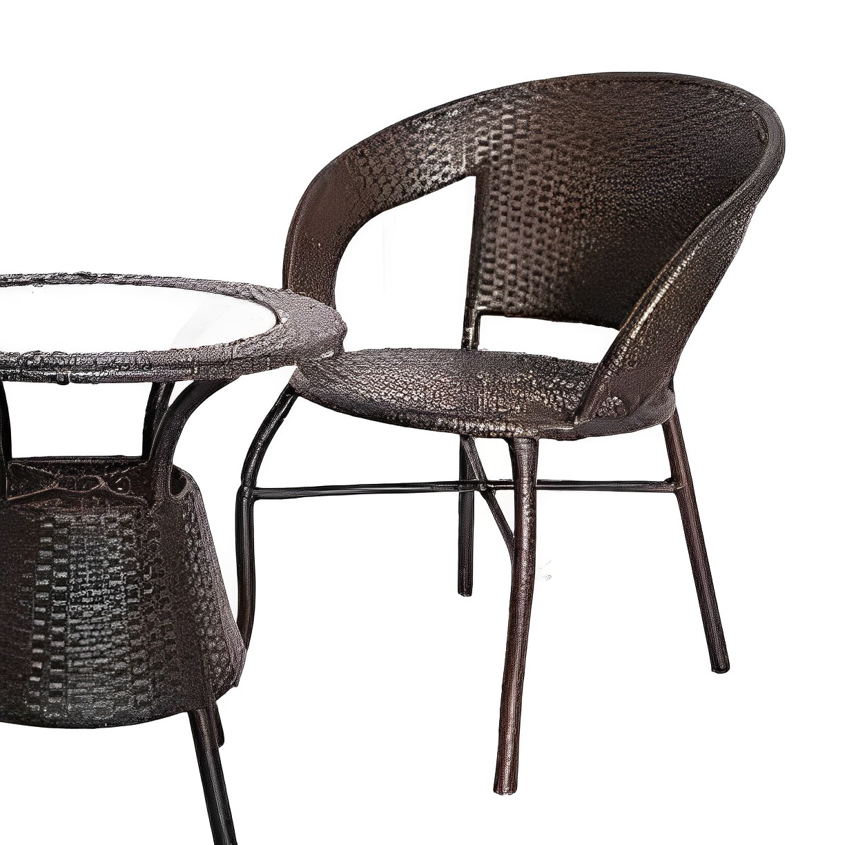 Munich Outdoor Chair & Table - front_view