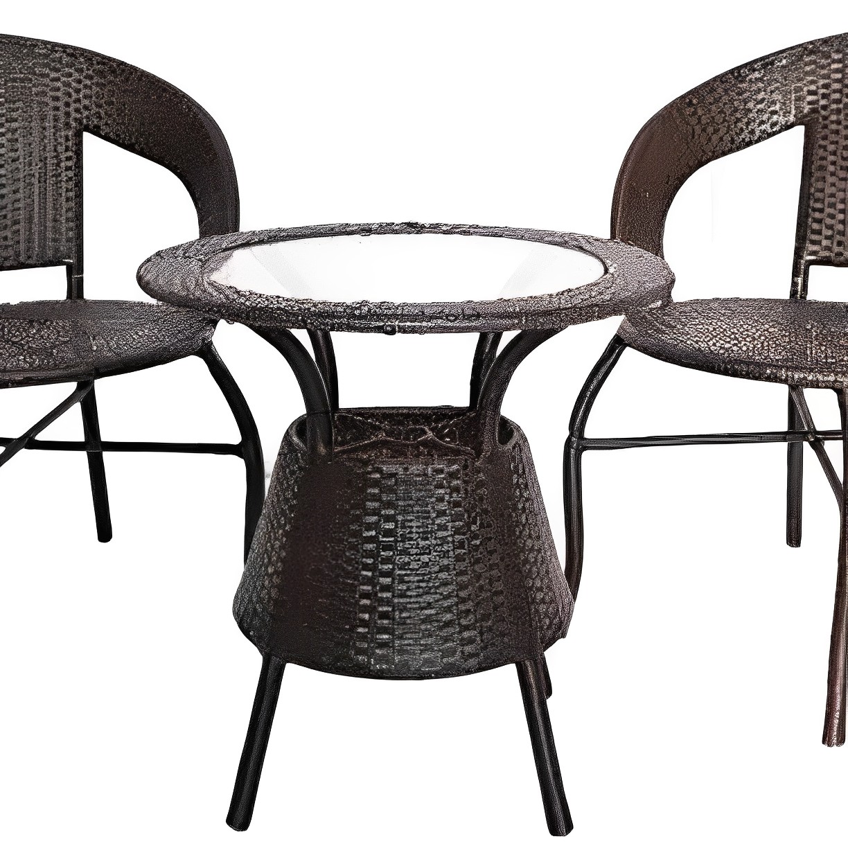 Munich Outdoor Chair & Table - top_view