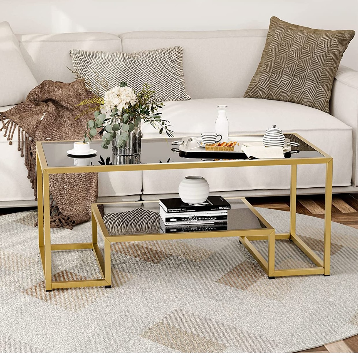 Yoho Glass Center Table - rear_view