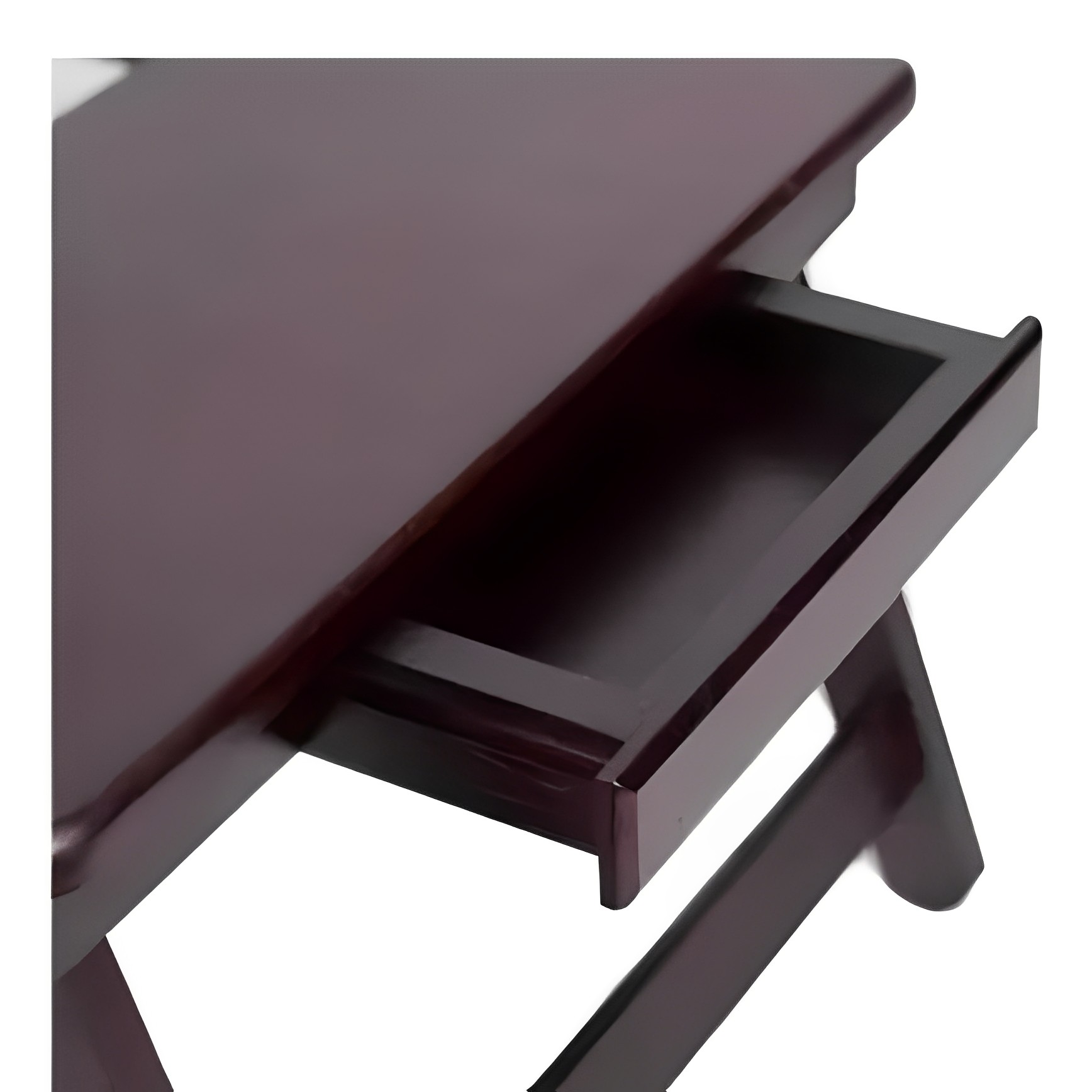 Petunia Foldable Wooden Laptop Table - rear_view