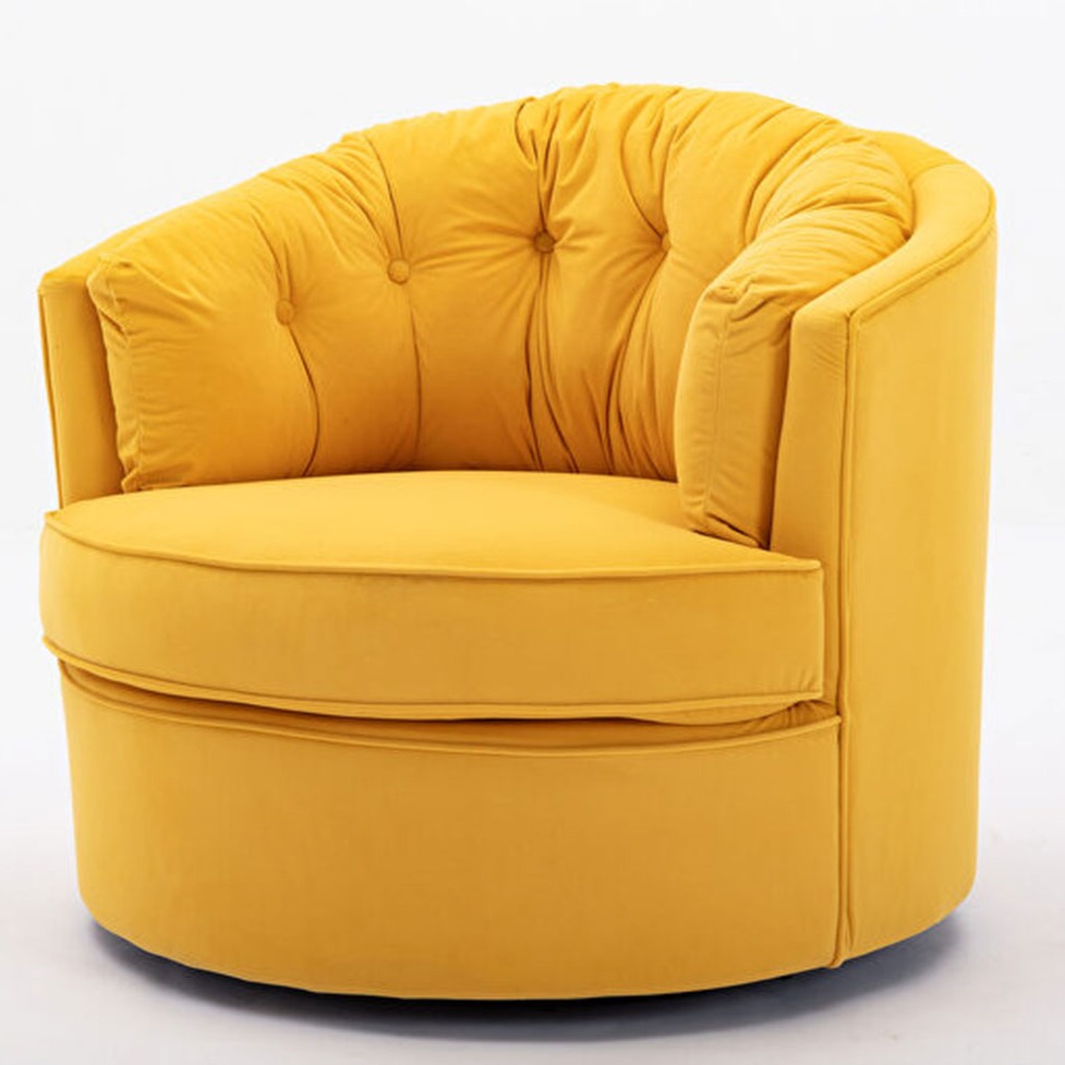 Marius Barrel 1 Seater Chair - top_view