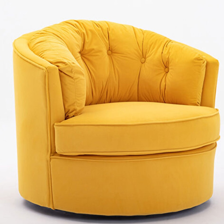 Marius Barrel 1 Seater Chair - rear_view