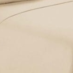 Solid Cream Double Bedsheet With Two Pillow Covers - rear_view