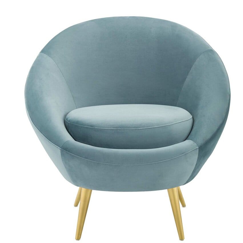 Tantra Upholstered Barrel Chair - front_view