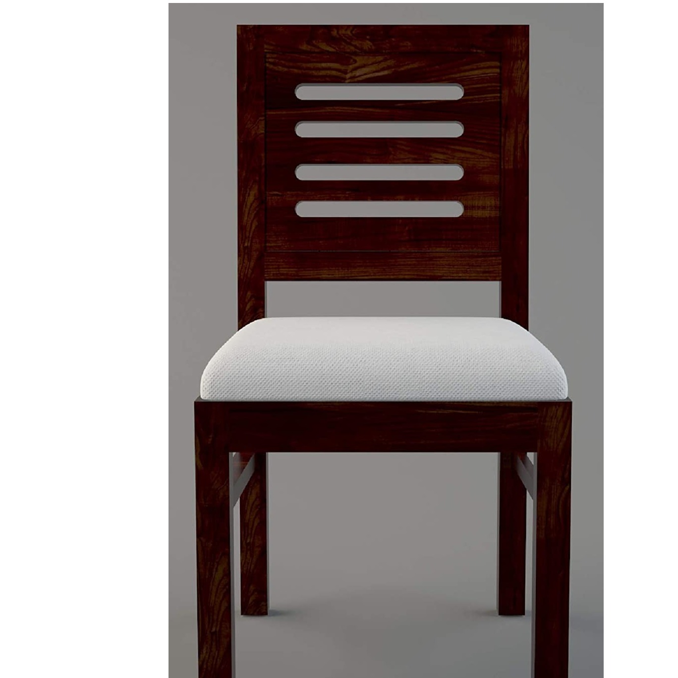 Segur Pure Sheesham Wooden 6 Seater Dining Table Set - right_view