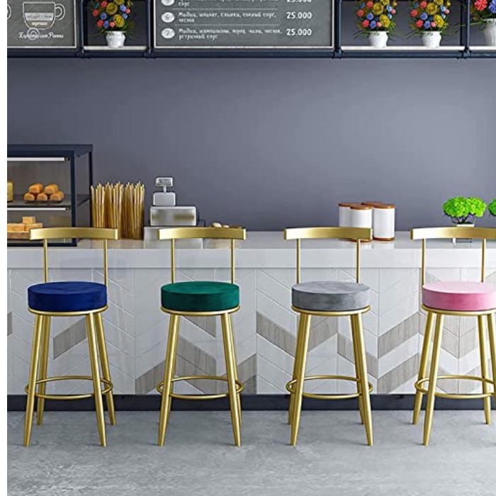 Modern Casual High Barstool - bottom_view