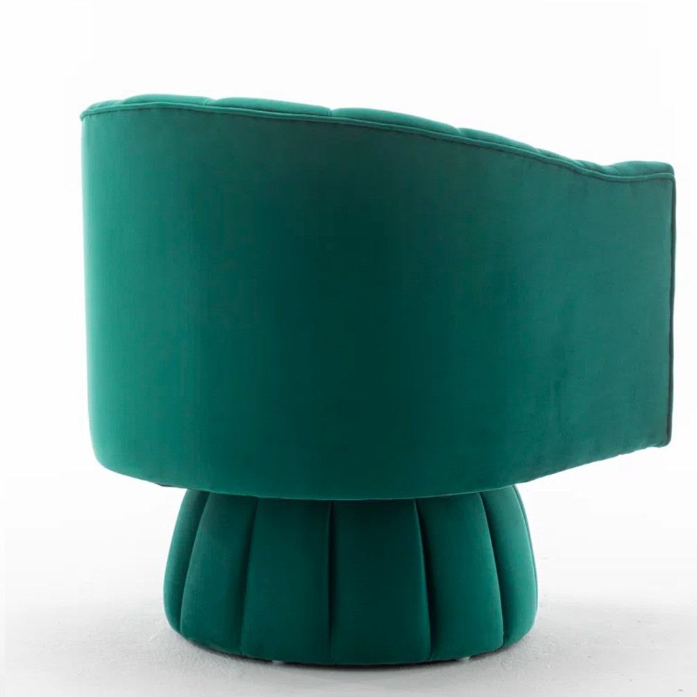 Morco Accent Chair(Green Color) - left_view