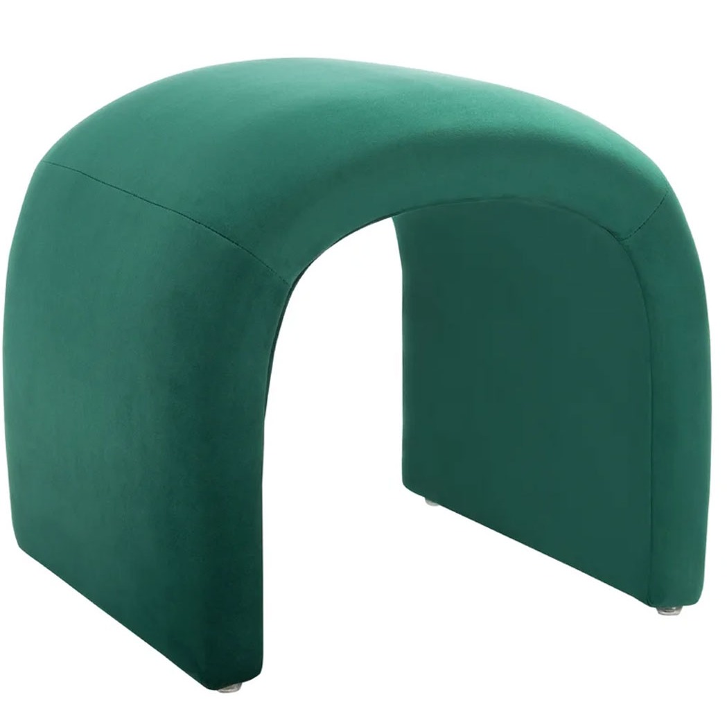 Andean Upholstered Ottoman - top_view