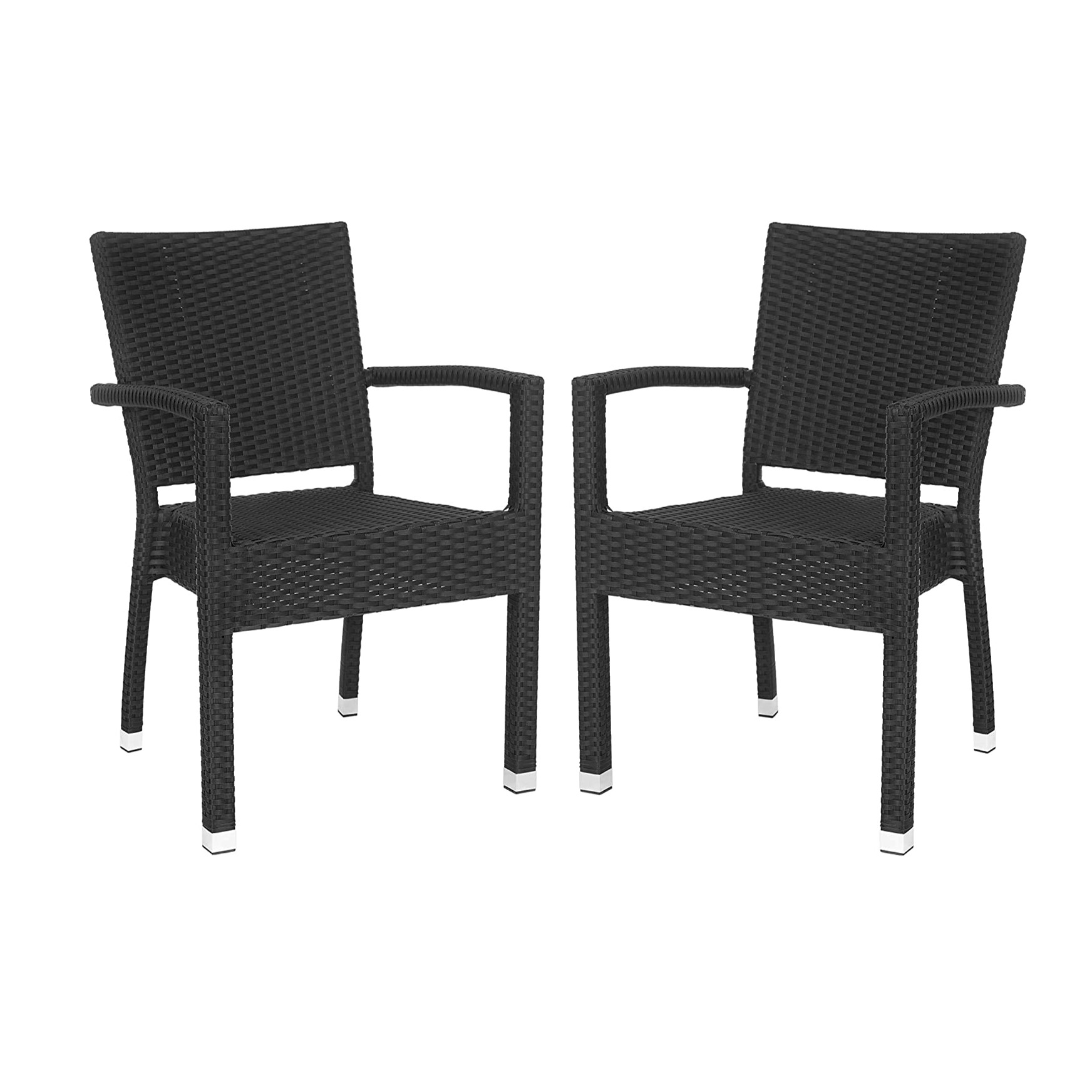 Modern outdoor patio chair - front_view