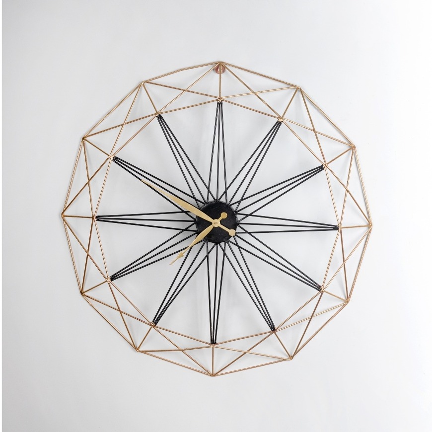 Morco Premium Look Wall Clock - front_view