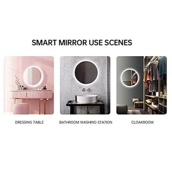 Hexa Led Mirror - top_view