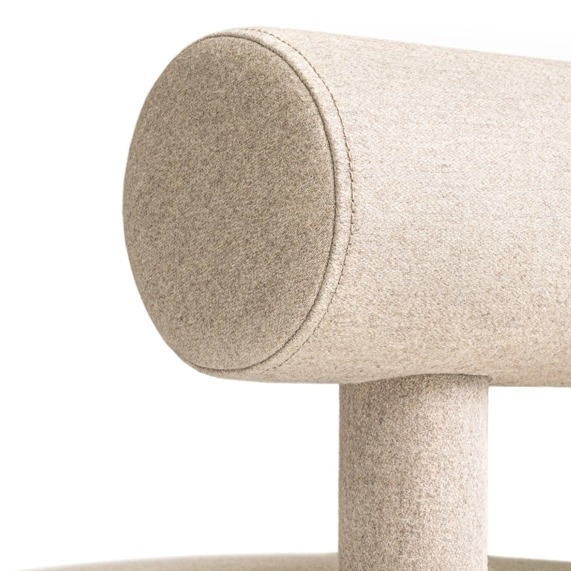 Robin Modern Chair in Fabric - left_view