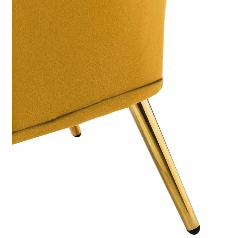 Tokyo Wing Chair In Yellow Color - right_view