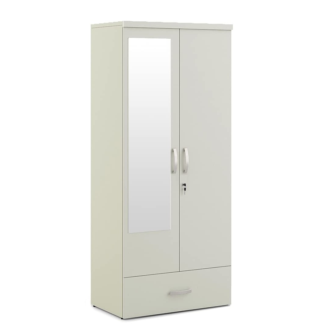 Raleigh Double Door Wardrobe In Engineered Wood - front_view
