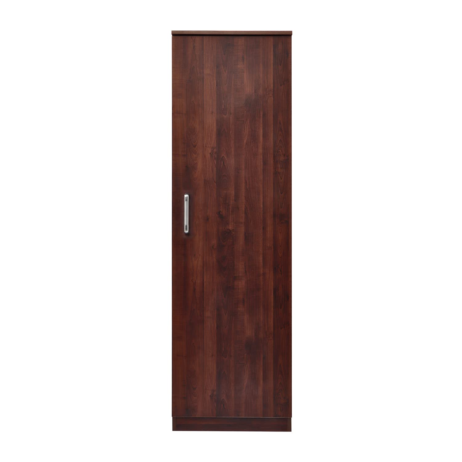 Sugi Single Door Multi-Storage Wardrobe In Engineered Wood - front_view