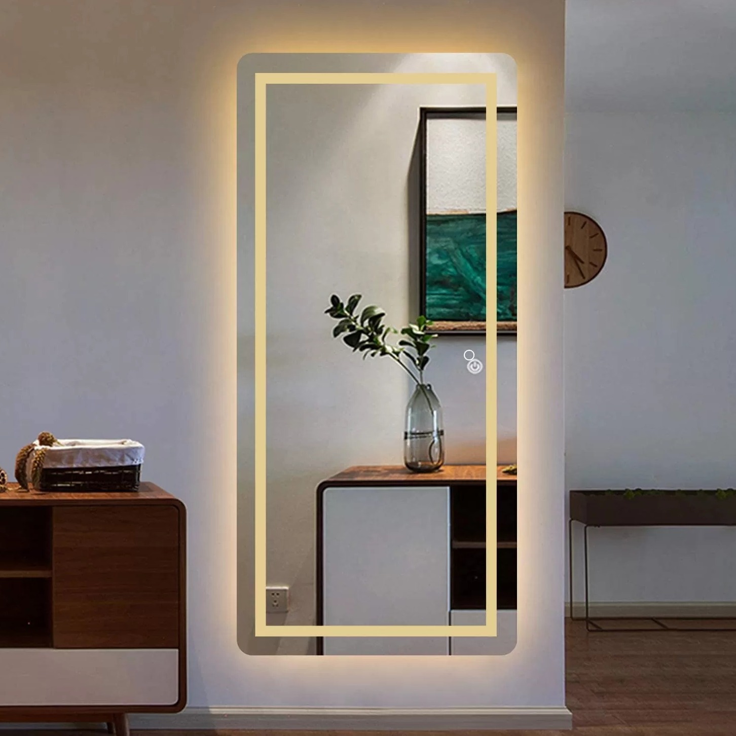 Ness Full Size Dressing Mirror - front_view