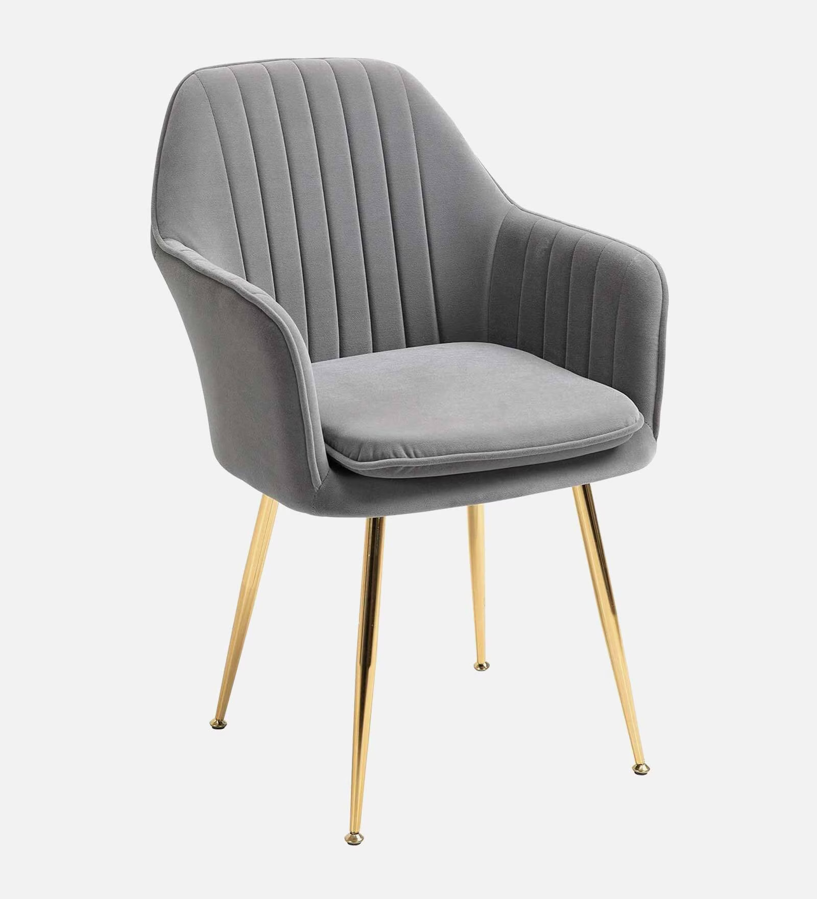 Tantra Modern Accent Arm Chair (Grey) - top_view