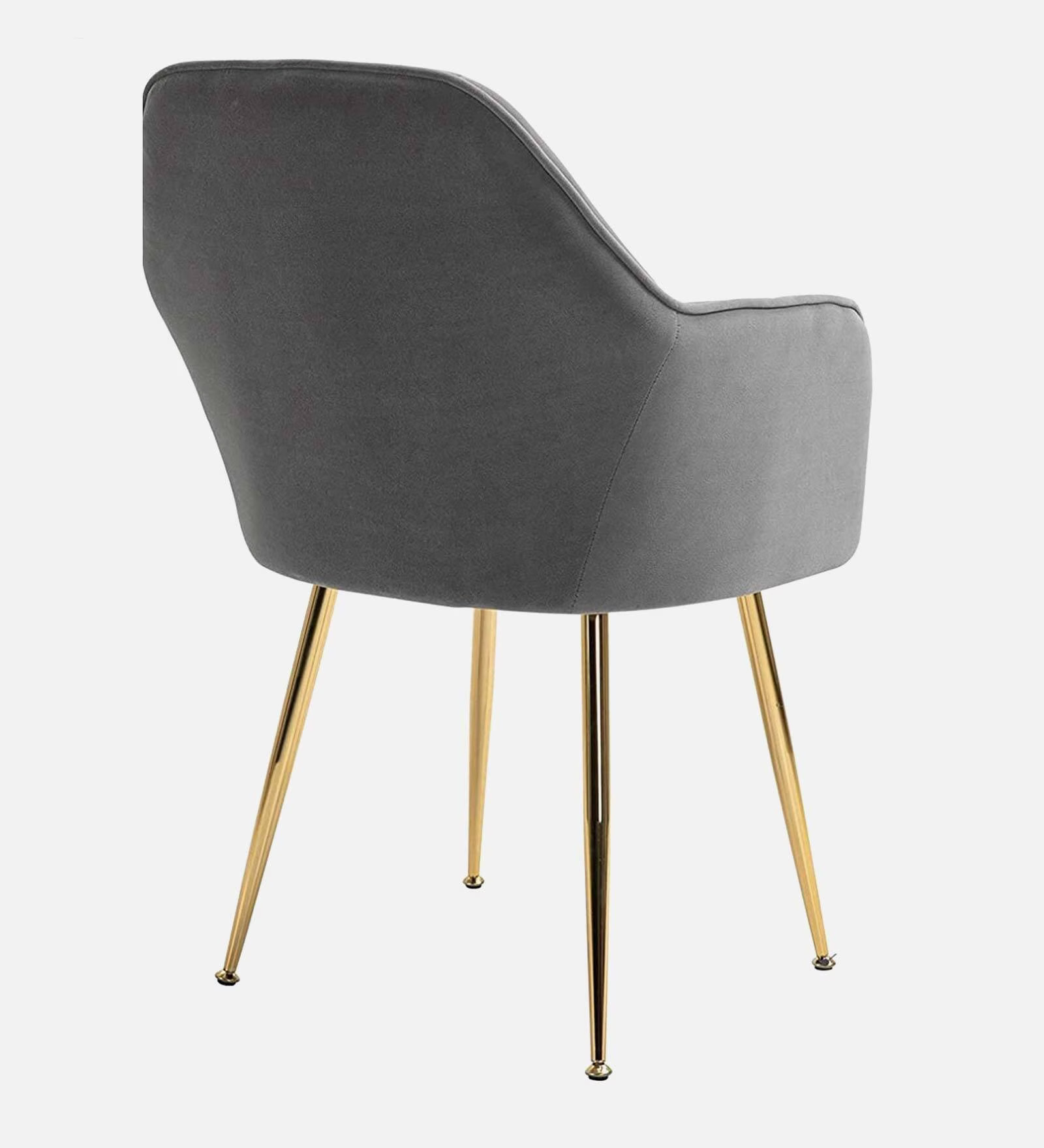 Tantra Modern Accent Arm Chair (Grey) - rear_view