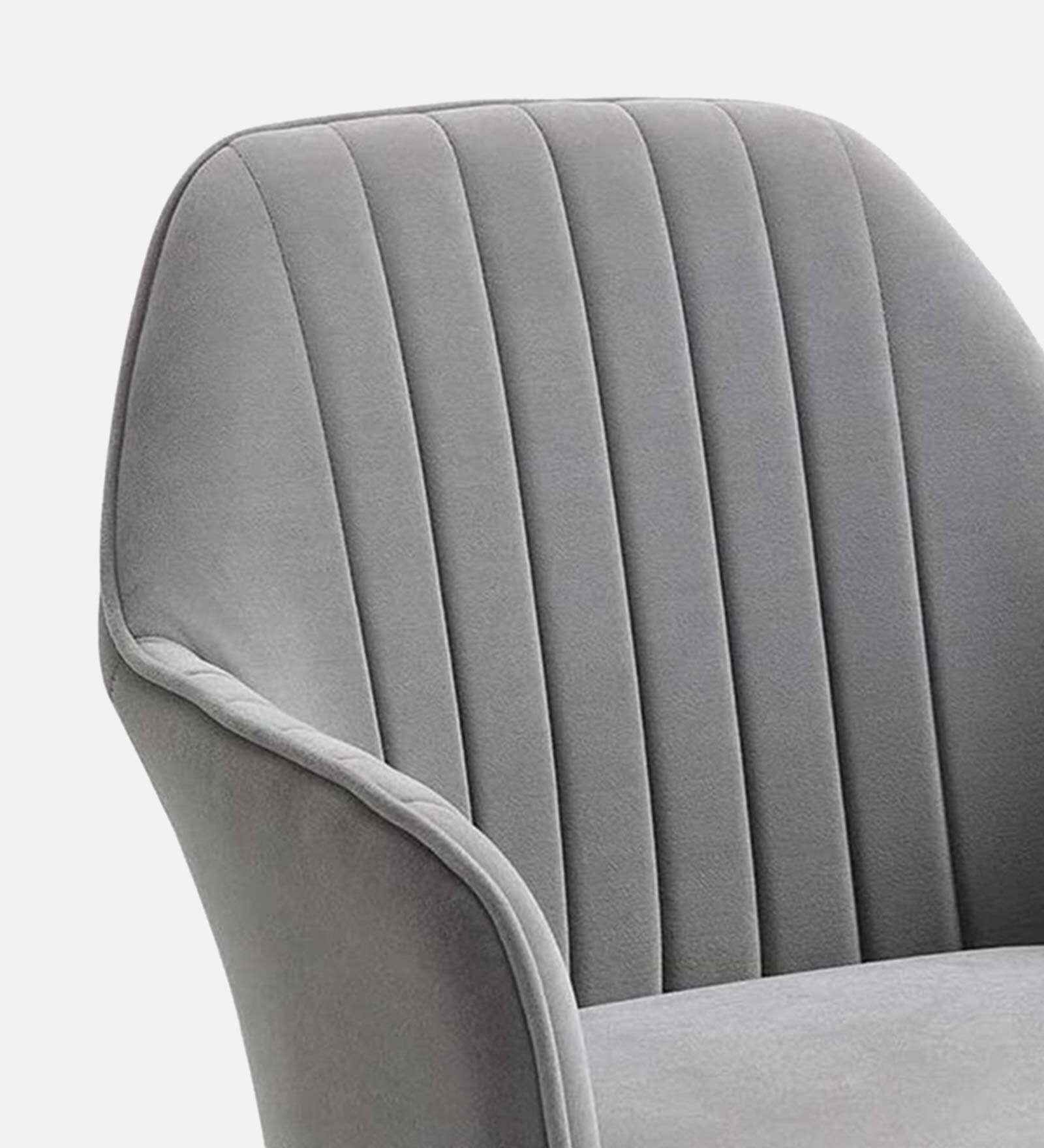 Tantra Modern Accent Arm Chair (Grey) - left_view
