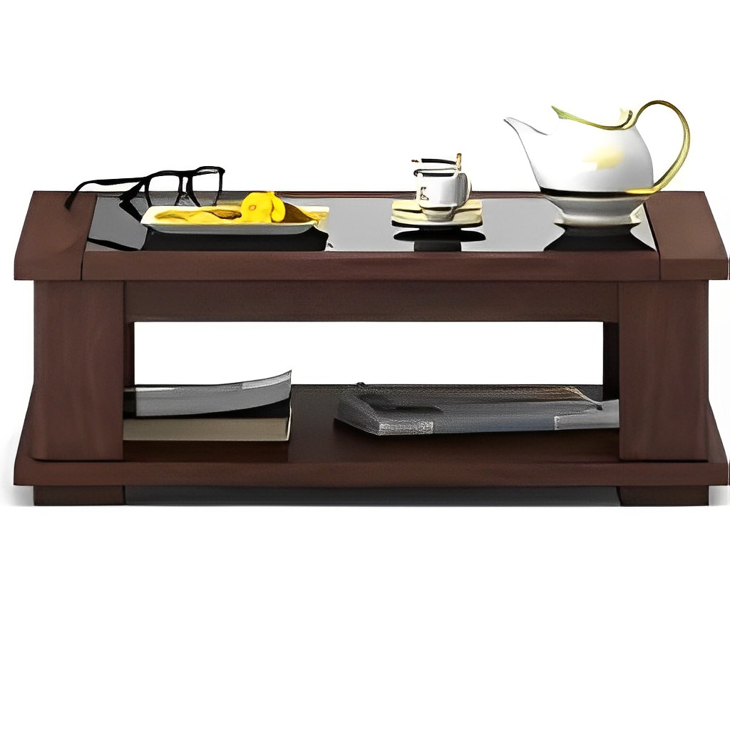 Saguaro Wooden Center Table - rear_view