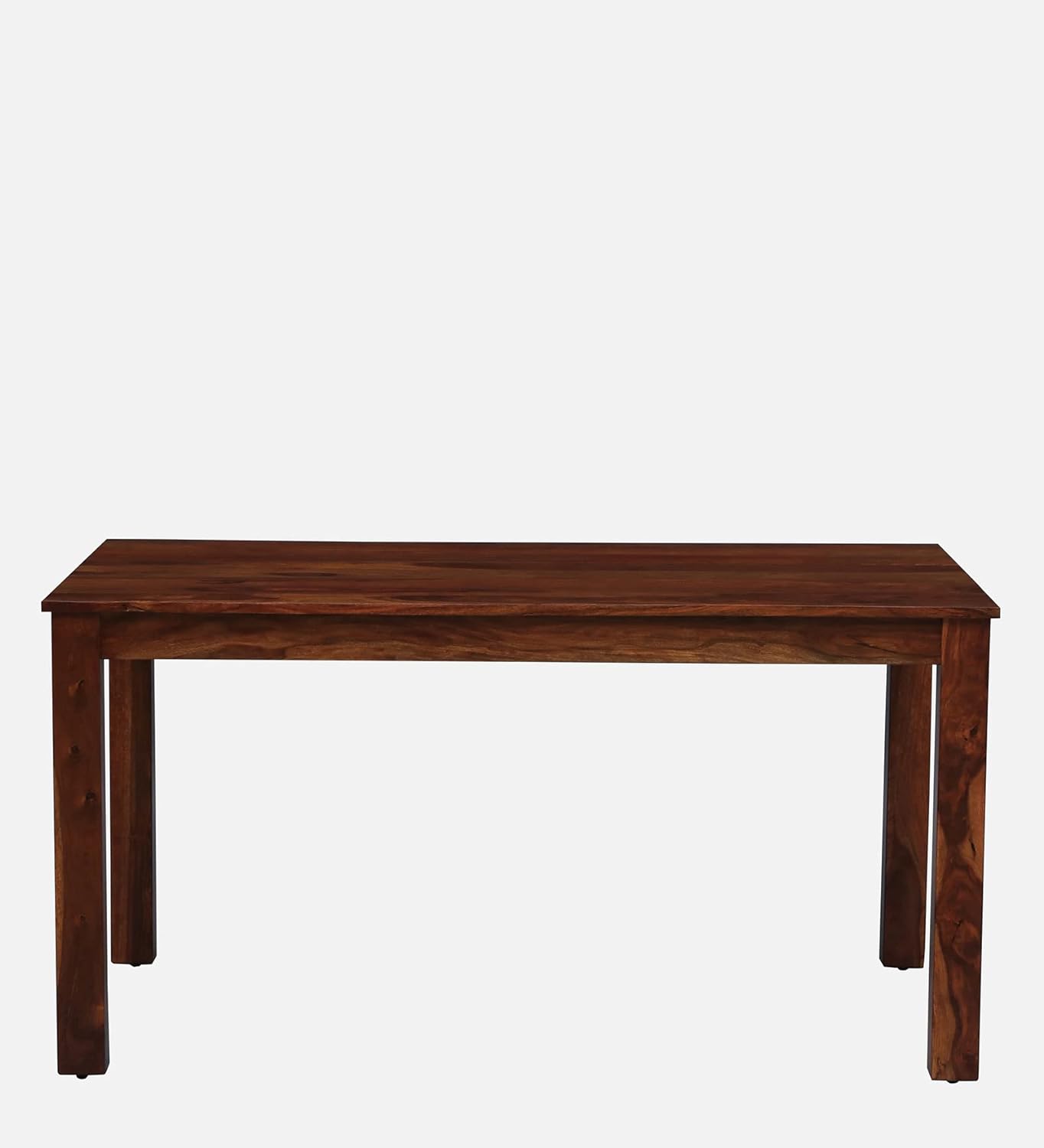 Solidwood 6 Seater Dinning Table Set - top_view