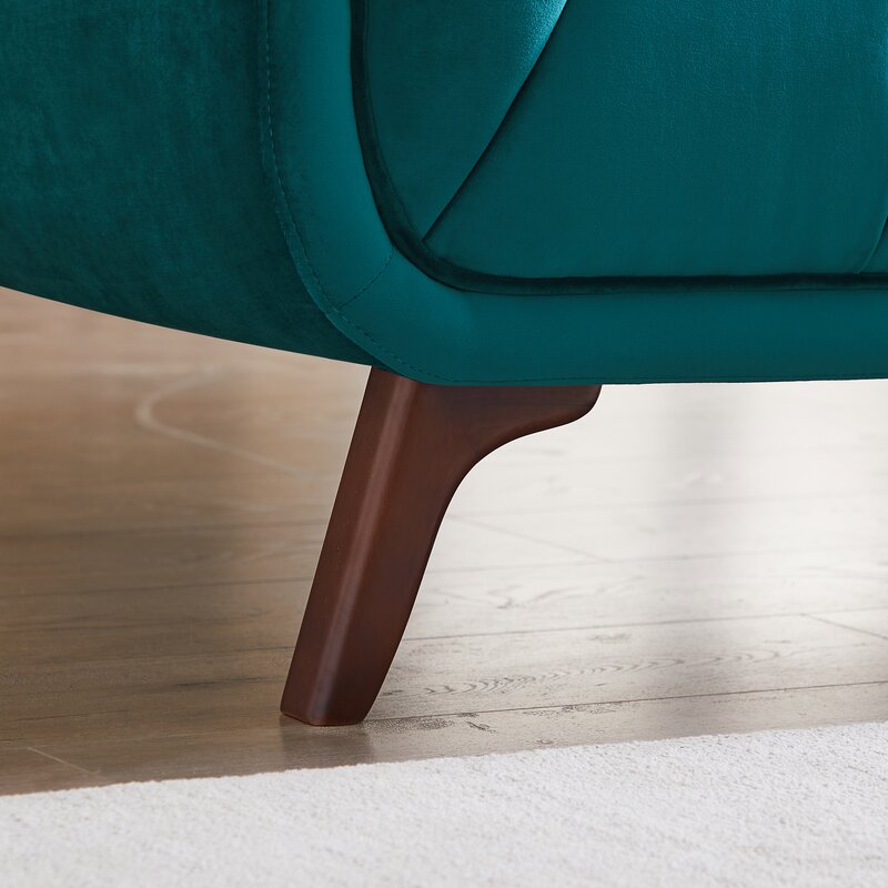 Neoxy Luxury Velvet Sofa - rear_view