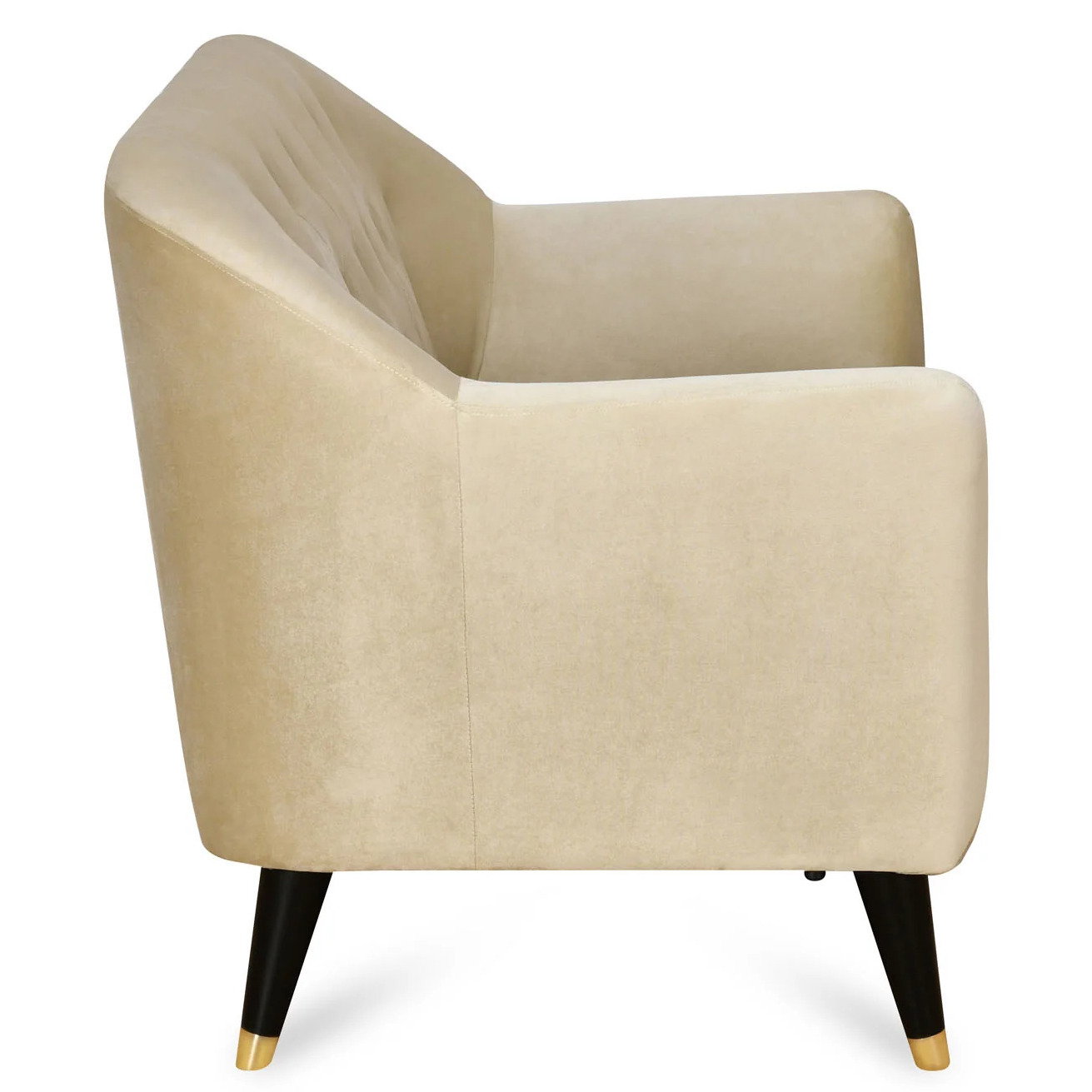 Toledo Two-Seater Fabric Sofa - left_view