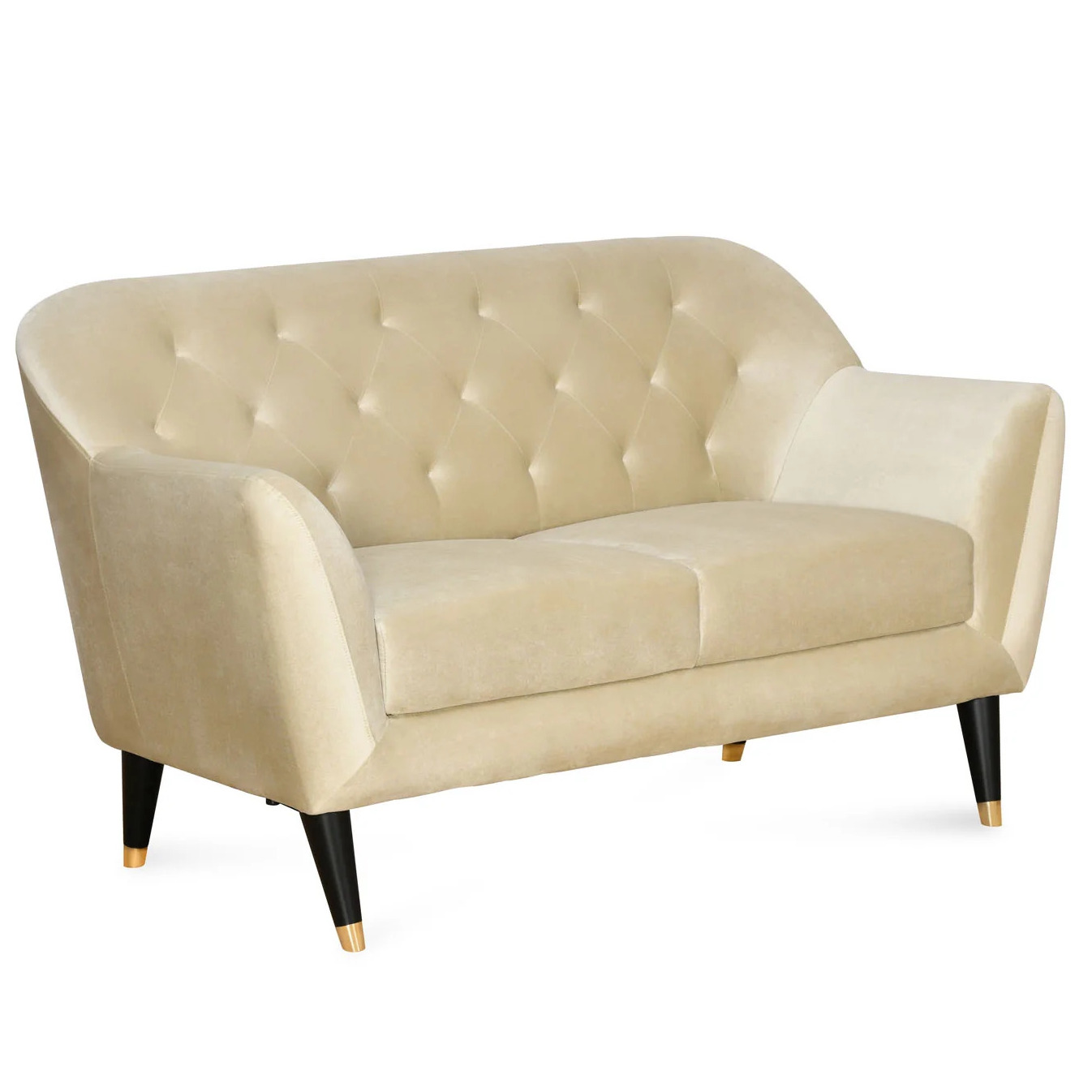 Toledo Two-Seater Fabric Sofa - right_view